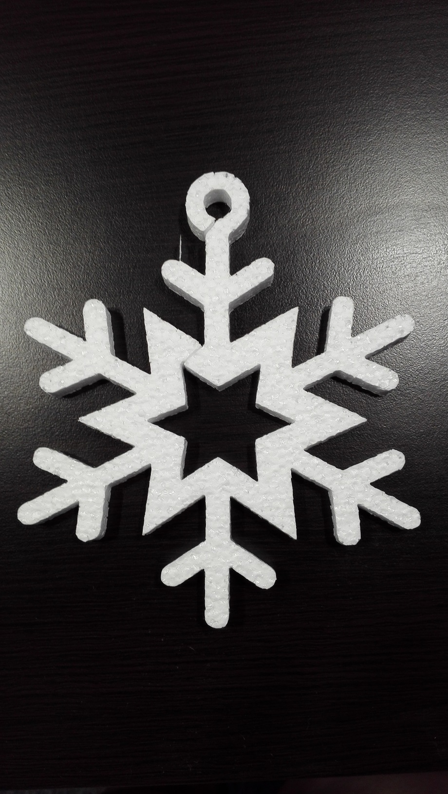 снежинки из пенопласта 2021-2022 Брест